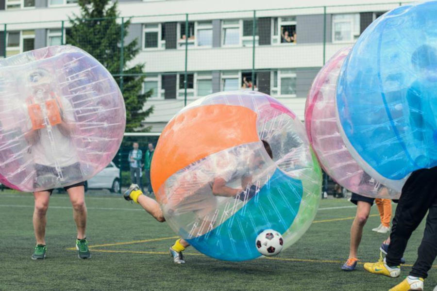 Bubble Football Krakow, Bumper Ball Experiences