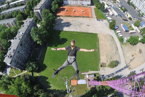 Bungee Jumping in Krakow, Bumper Ball